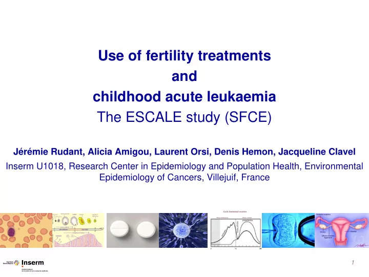use of fertility treatments and childhood acute leukaemia