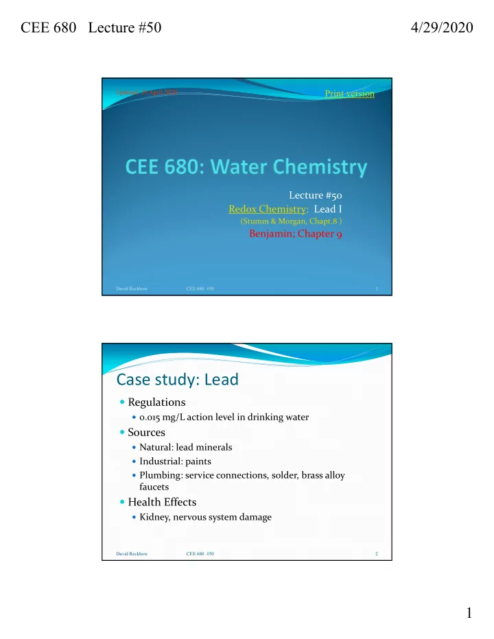 case study lead