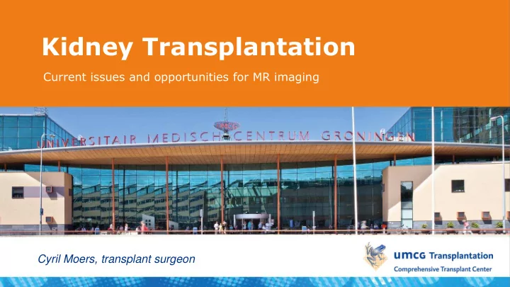 kidney transplantation