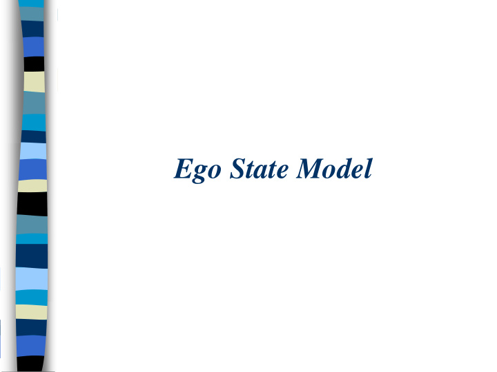 ego state model transactional analysis