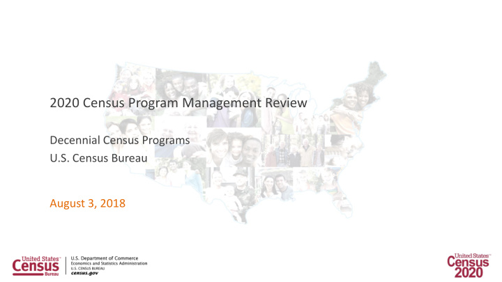 2020 census program management review