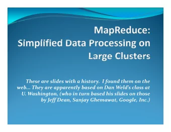 These are slides with a history. I found them on the web... They are apparently based on Dan