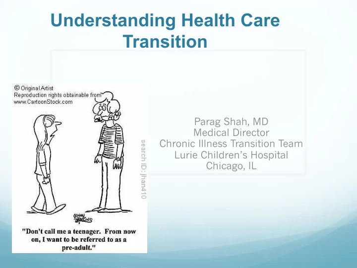 understanding health care transition