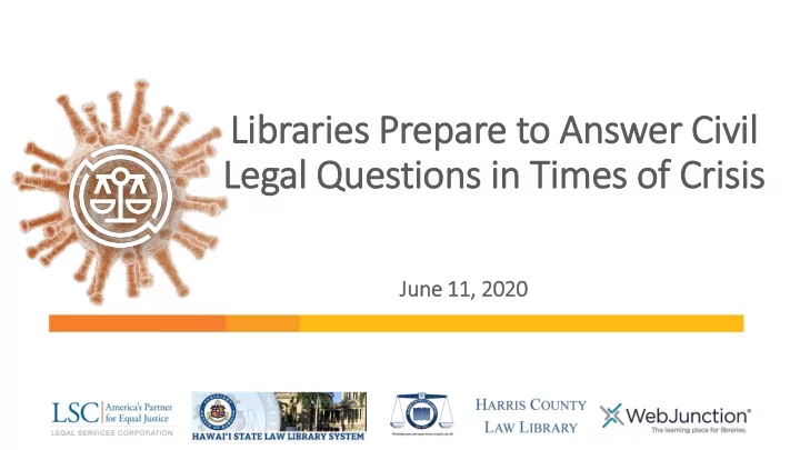 lib ibraries prepare to answer civ ivil il