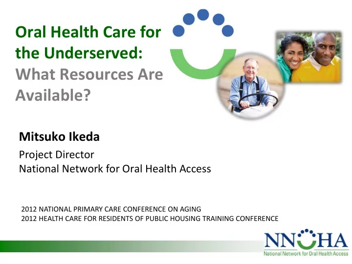 oral health care for