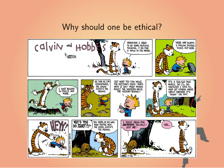 why should one be ethical the ring of gyges