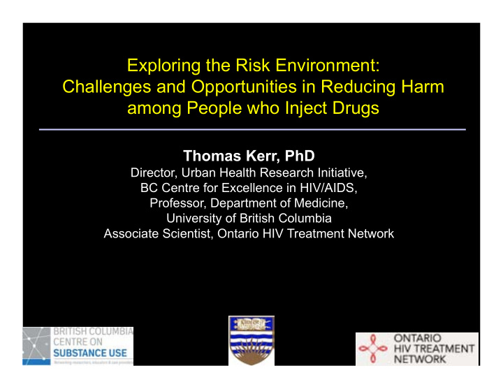 exploring the risk environment challenges and