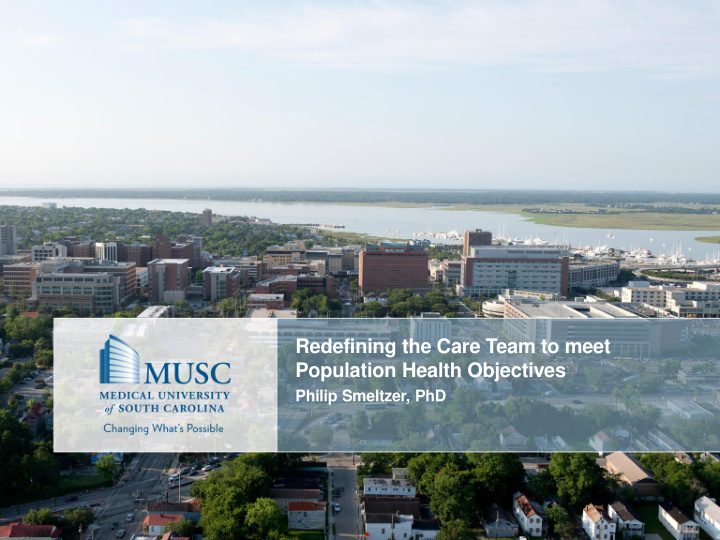 redefining the care team to meet population health