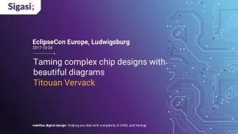 Taming complex chip designs with  beautiful diagrams  Titouan Vervack redefine.digital.design: