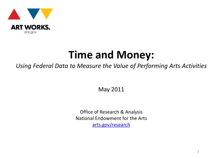 time and money