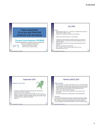 Case presentation  History    Abandoned at the age of 1,5  y, since then in a children's home