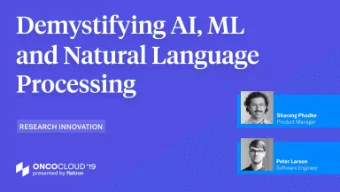 Objectives    Natural language processing (NLP)  Feel more prepared to make  informed