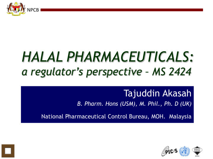 halal pharmaceuticals