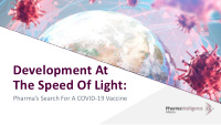 development at the speed of light
