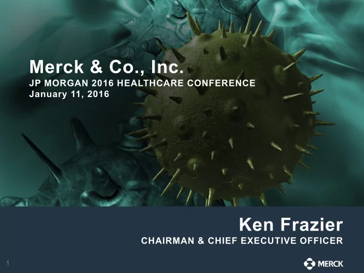 merck co inc