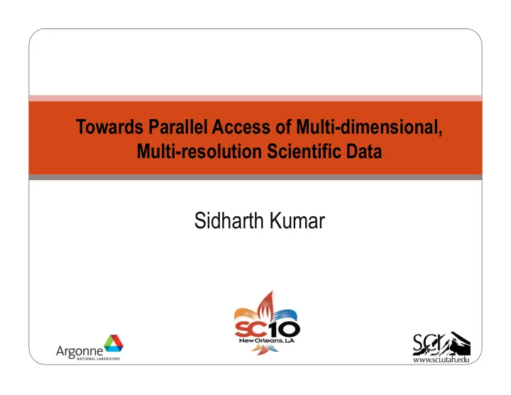 sidharth kumar visus idx data format