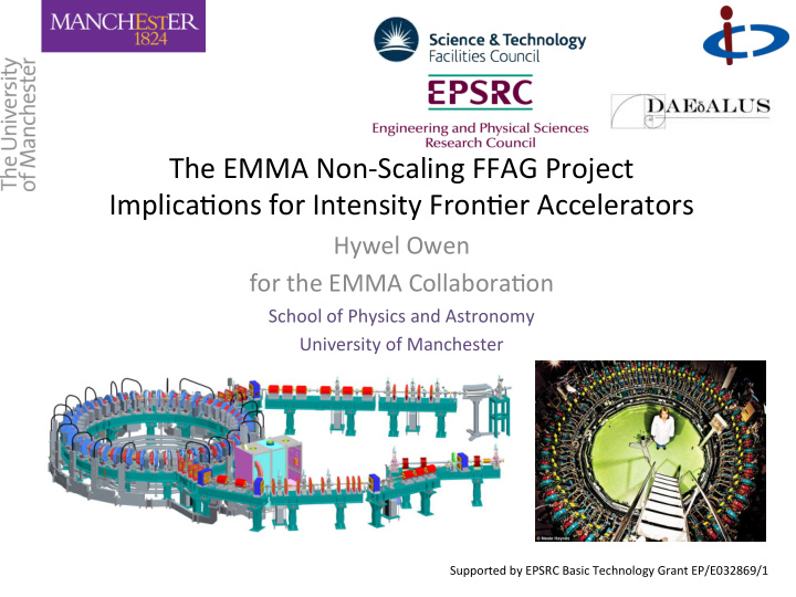 the emma non scaling ffag project implica ons for