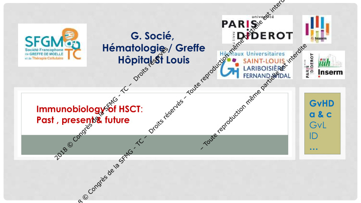 g soci h matologie greffe h pital st louis