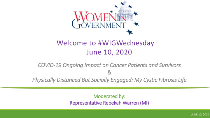 welcome to wigwednesday june 10 2020