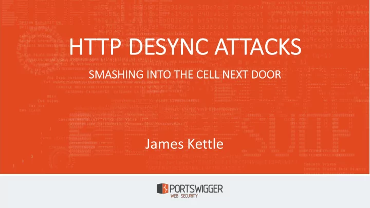 http tp desync attacks