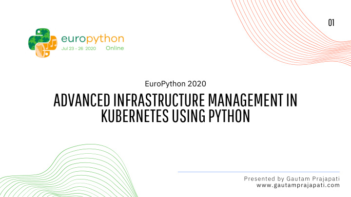 advanced infrastructure management in kubernetes using