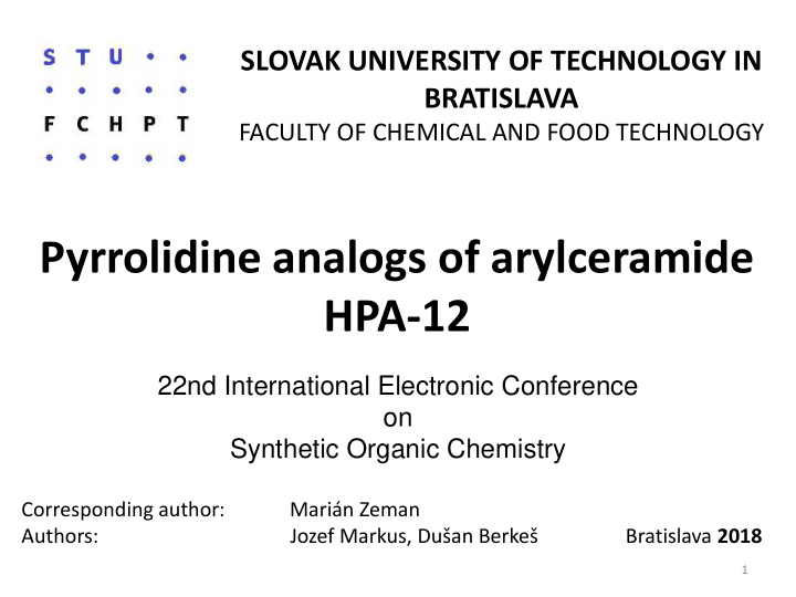 pyrrolidine analogs of arylceramide