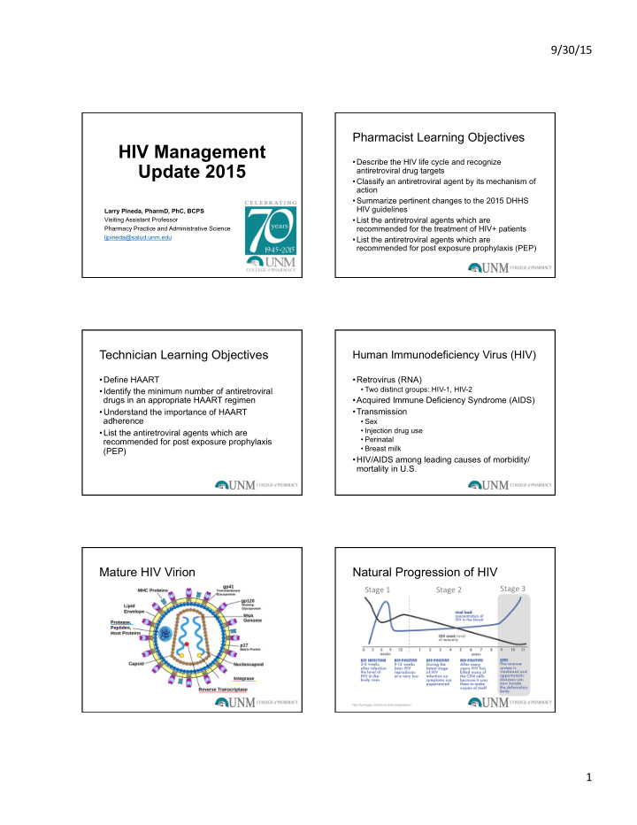 hiv management