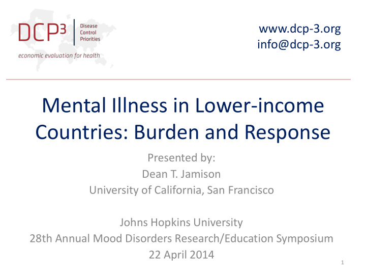 mental illness in lower income