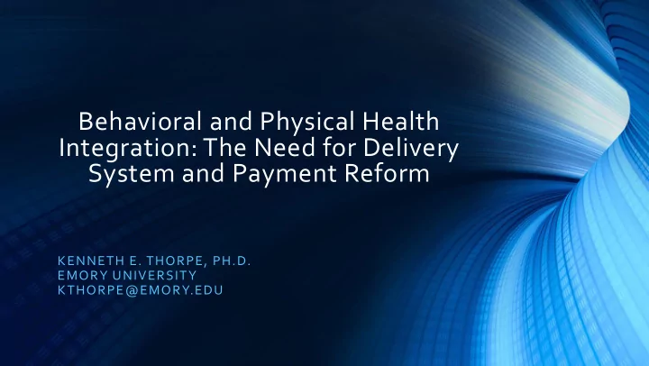integration the need for delivery system and payment