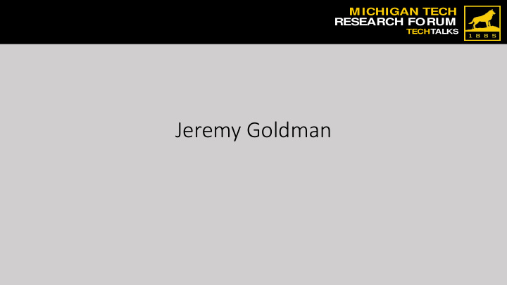 jeremy goldman