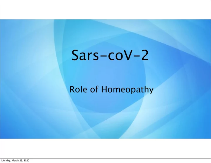 sars cov 2