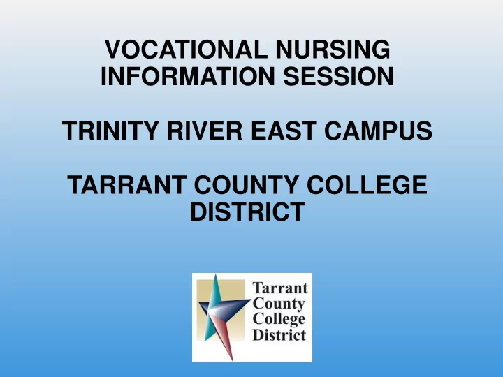 tarrant county college