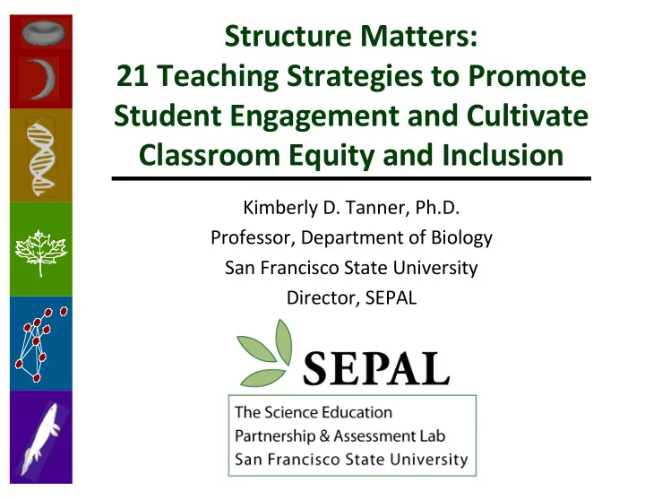 structure matters 21 teaching strategies to promote
