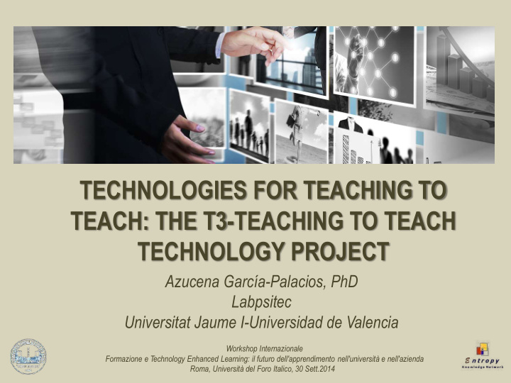 teach the t3 teaching to teach technology project