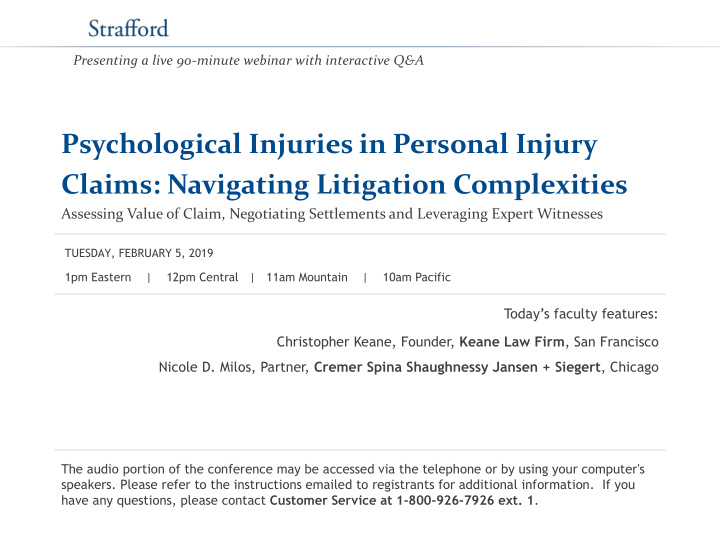 psychological injuries in personal injury claims
