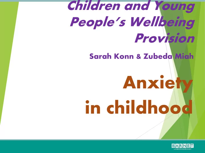 anxiety in childhood common fears how do you feel when