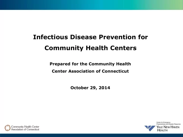community health centers