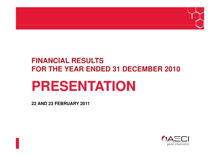presentation