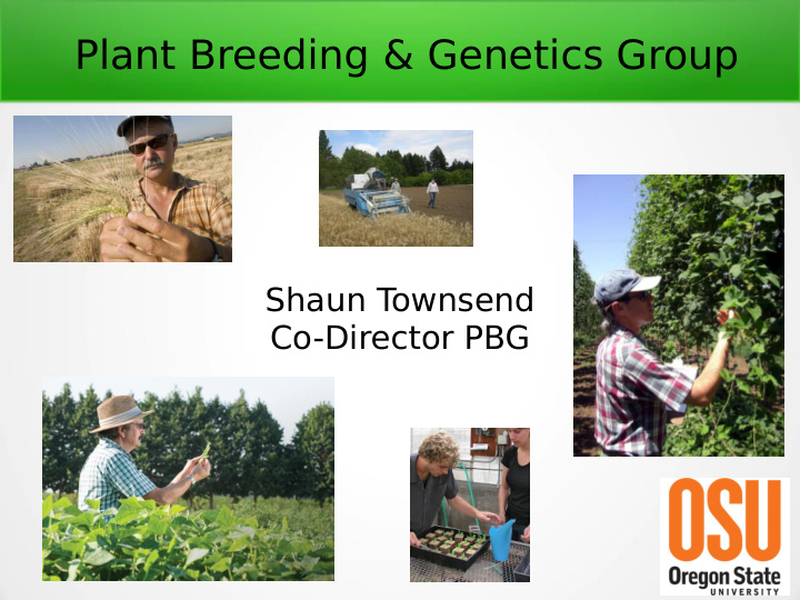 plant breeding amp genetics group