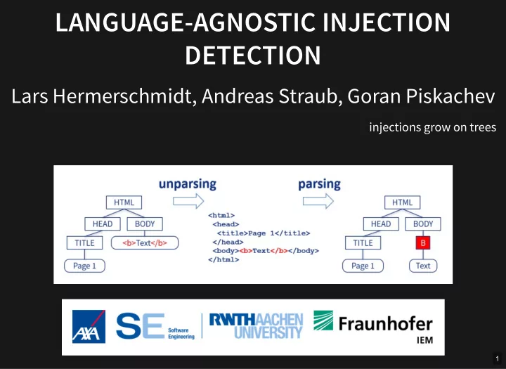 language agnostic injection language agnostic injection