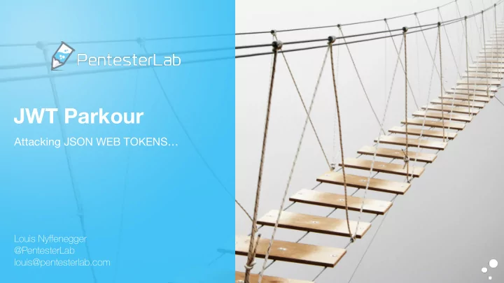jwt parkour