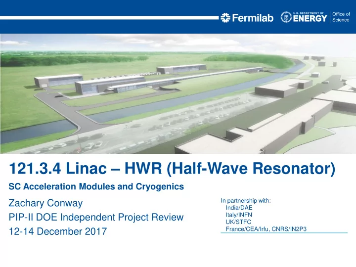 121 3 4 linac hwr half wave resonator