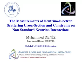 The Measurements of Neutrino-Electron  Scattering Cross-Section and Constrains on  Non-Standard