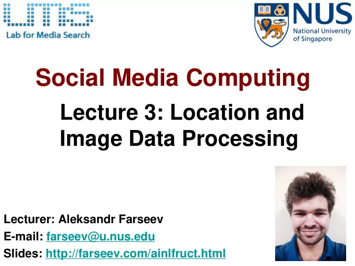 social media computing