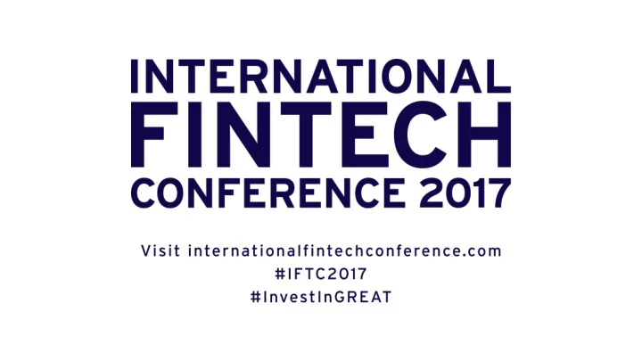 the promise of fintech