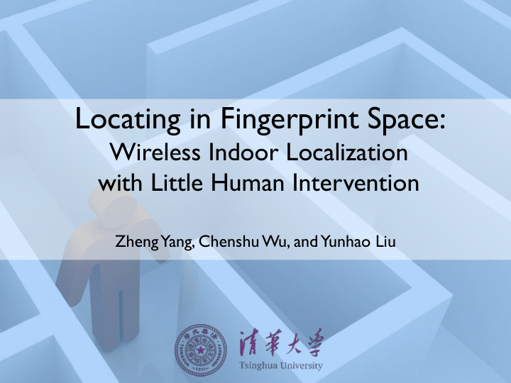 locating in fingerprint space