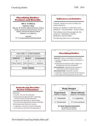 V0D    2016  Classifying Studies  V0D  V0D  2016 Classifying Studies  1  2016 Classifying Studies