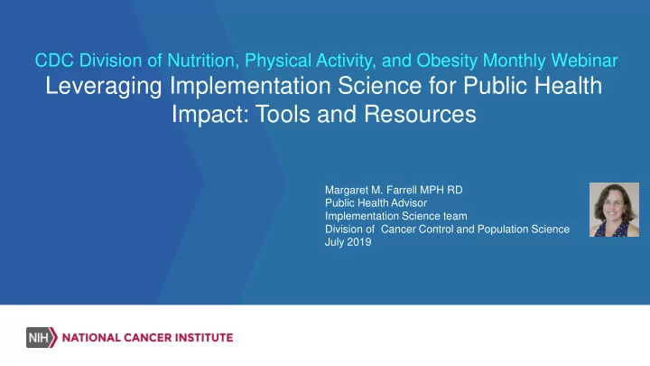 impact tools and resources