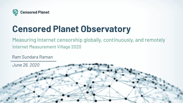 censored planet observatory