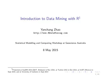 Questions  Do you know data mining and its algorithms and techniques?  2 / 44  Questions  Do